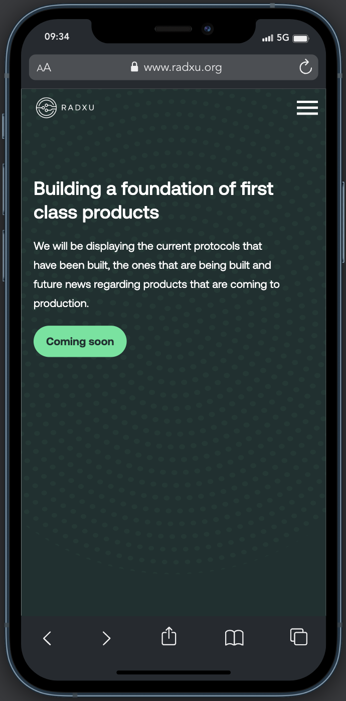 Radxu Landing Mobile 11